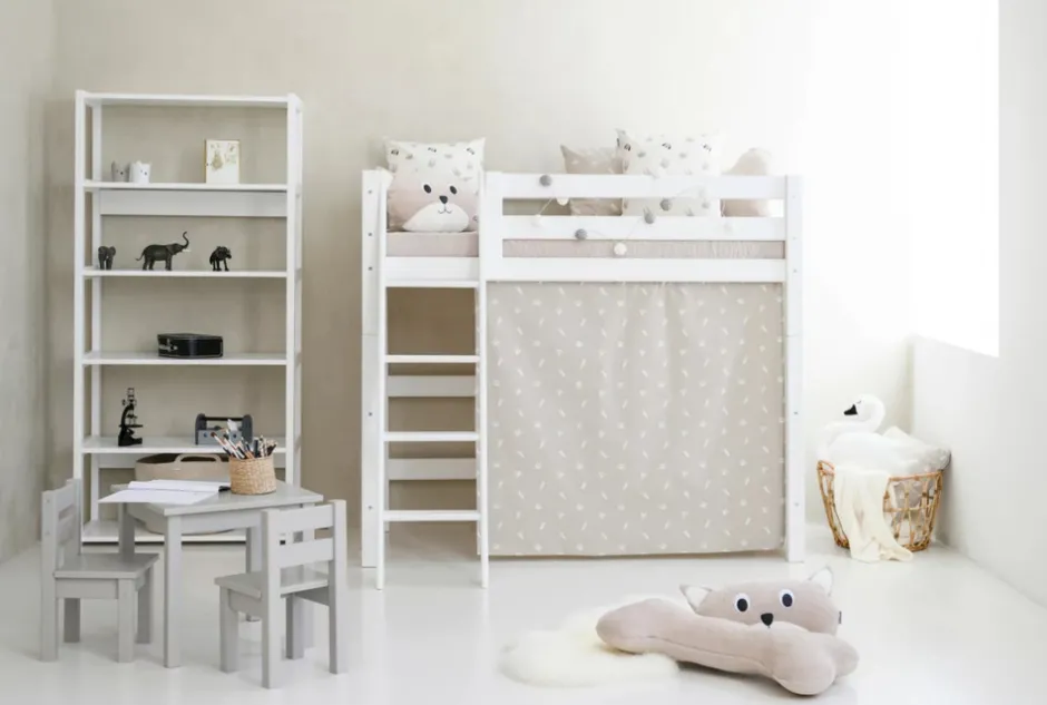 Discount Mads Børnestol - dove grey Børn Børneborde & Stole