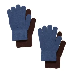 Outlet Magic Handsker 2-pak - China Blue Luffer & Vanter|Uldhuer, Uldvanter & Uldfutter