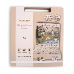 Clearance Magnetisk spil - Puslespil "Eventyr i skoven" Magnetlegesæt