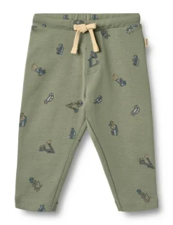 Discount Manfred Jersey Bukser - Dusty green cars Bukser