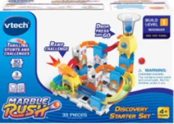 Hot Marble Rush Discovery Set, 30 pcs Kuglebaner