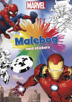 Hot Marvel malebog Aktivitets- & Malebøger