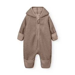 Discount Matadel Teddyfleece Heldragt - Grey brown Køredragter