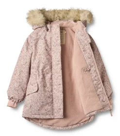 Best Mathilde Jakke - Rose dust flowers Vinterjakker & Bukser