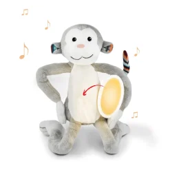 Online MAX krammedyr med natlampe, abe Børn White Noise Og Højtalere|Lamper