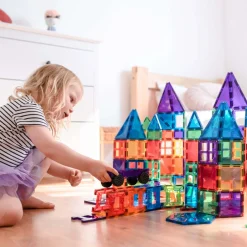 Online Mega Pack - magnetsæt 212 dele - rainbow Magnetlegesæt