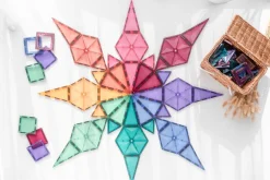 Outlet Mega Pack - magnetsæt 202 dele - pastel Magnetlegesæt