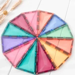 Outlet Mega Pack - magnetsæt 202 dele - pastel Magnetlegesæt