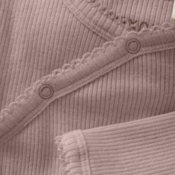 Sale Melange Rib Wrap Body Langærmet - 5016 Bodystocking M. Skrålukning|Bodystocking Langærmet