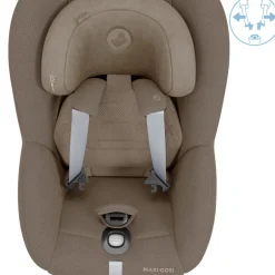 Outlet Mica 360 Pro - authentic truffle Autostole Med Integreret Baser|Autostole 40-125 Cm (0-6 År)