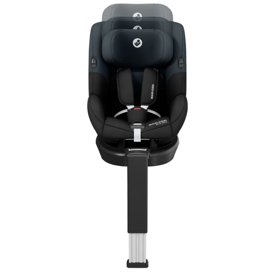 Online Mica 360 S - tonal black Autostole 61-105 Cm (3 Mdr.-4 År)
