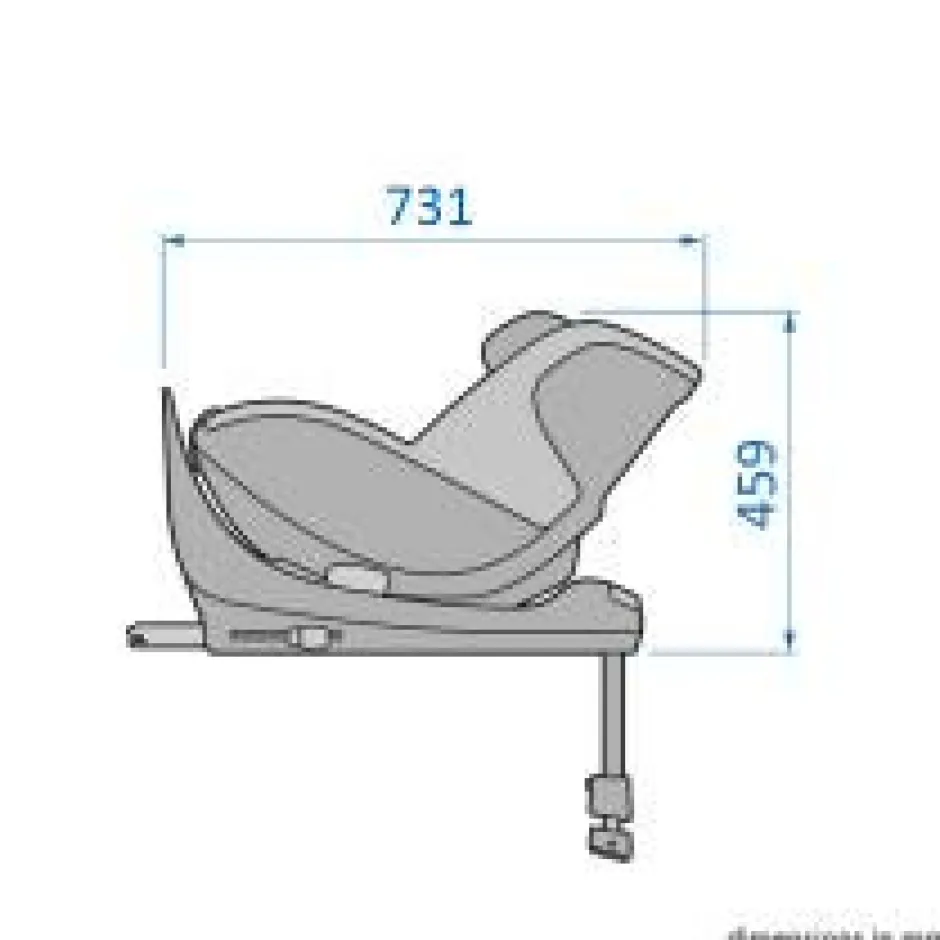 Sale Mica Pro Eco i-Size inkl. babyindsats - authentic black Autostole Med Integreret Baser|Autostole 40-125 Cm (0-6 År)