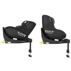 Sale Mica Pro Eco i-Size inkl. babyindsats - authentic black Autostole Med Integreret Baser|Autostole 40-125 Cm (0-6 År)