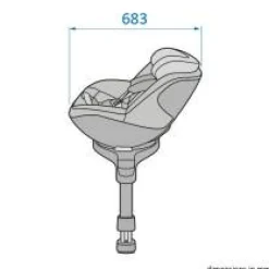 Sale Mica Pro Eco i-Size inkl. babyindsats - authentic black Autostole Med Integreret Baser|Autostole 40-125 Cm (0-6 År)