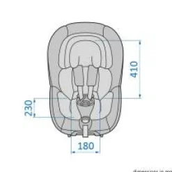 Sale Mica Pro Eco i-Size inkl. babyindsats - authentic black Autostole Med Integreret Baser|Autostole 40-125 Cm (0-6 År)