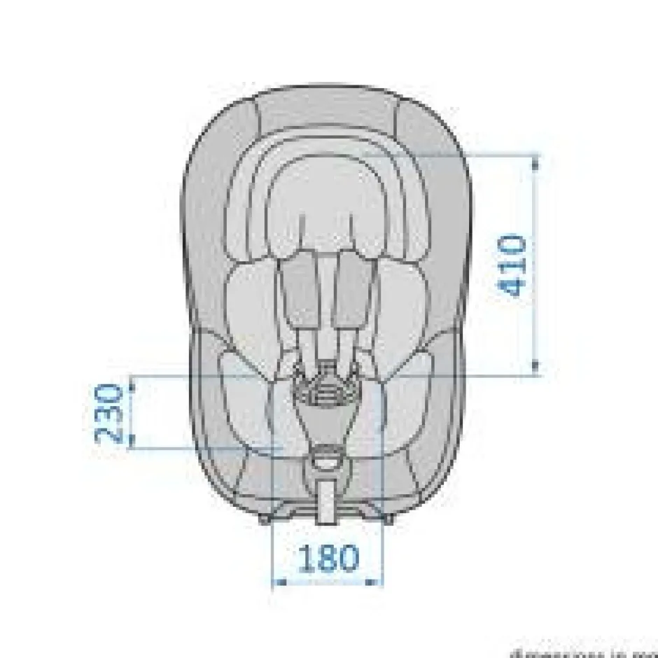 Sale Mica Pro Eco i-Size inkl. babyindsats - authentic black Autostole Med Integreret Baser|Autostole 40-125 Cm (0-6 År)