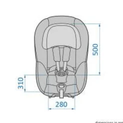 Sale Mica Pro Eco i-Size inkl. babyindsats - authentic black Autostole Med Integreret Baser|Autostole 40-125 Cm (0-6 År)