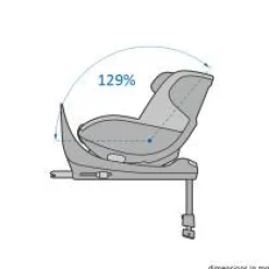 Sale Mica Pro Eco i-Size inkl. babyindsats - authentic black Autostole Med Integreret Baser|Autostole 40-125 Cm (0-6 År)