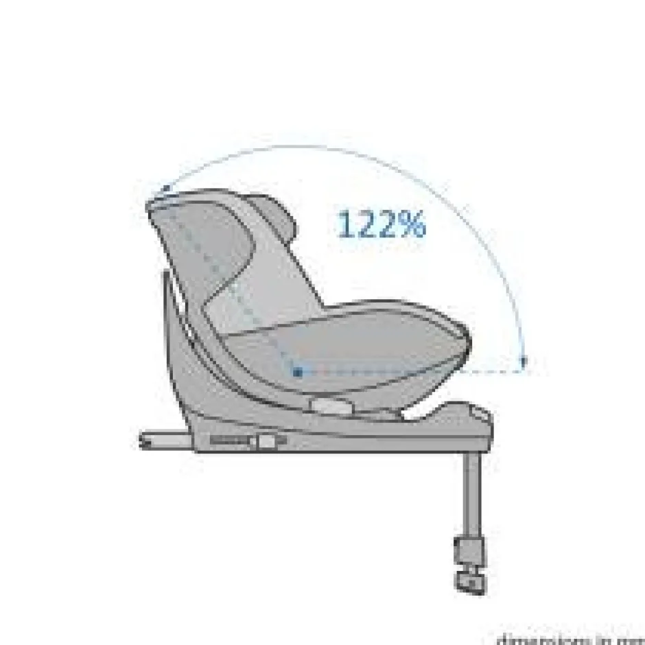 Sale Mica Pro Eco i-Size inkl. babyindsats - authentic black Autostole Med Integreret Baser|Autostole 40-125 Cm (0-6 År)