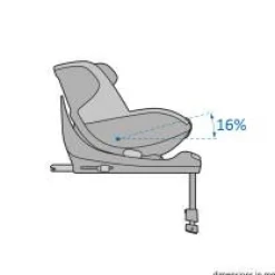 Sale Mica Pro Eco i-Size inkl. babyindsats - authentic black Autostole Med Integreret Baser|Autostole 40-125 Cm (0-6 År)