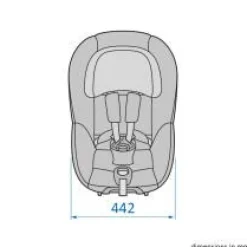 Sale Mica Pro Eco i-Size inkl. babyindsats - authentic black Autostole Med Integreret Baser|Autostole 40-125 Cm (0-6 År)