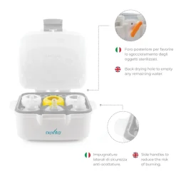 New Microovn Sterilisator Tilberedning & Rengøring