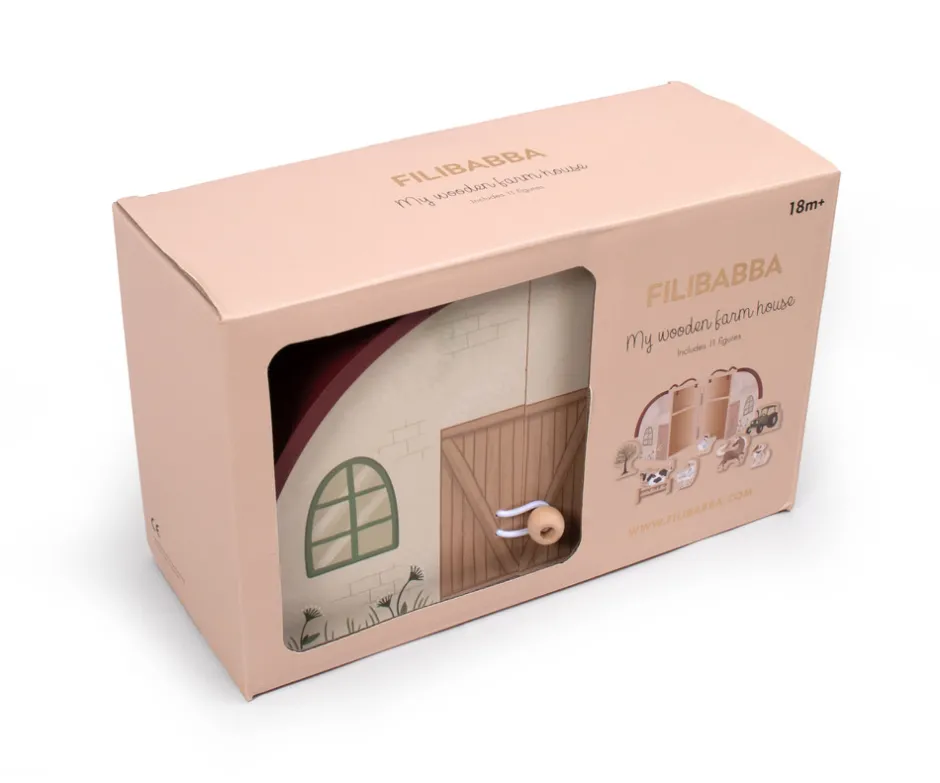 Best Min bondegård i træ med dyr Bondegårde & Dyr