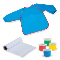 Outlet Min første - Fingermaling med forklæde Kreasæt