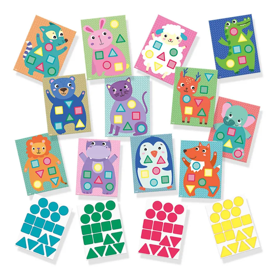 New Min første - Klistermærkemosaik Kreasæt