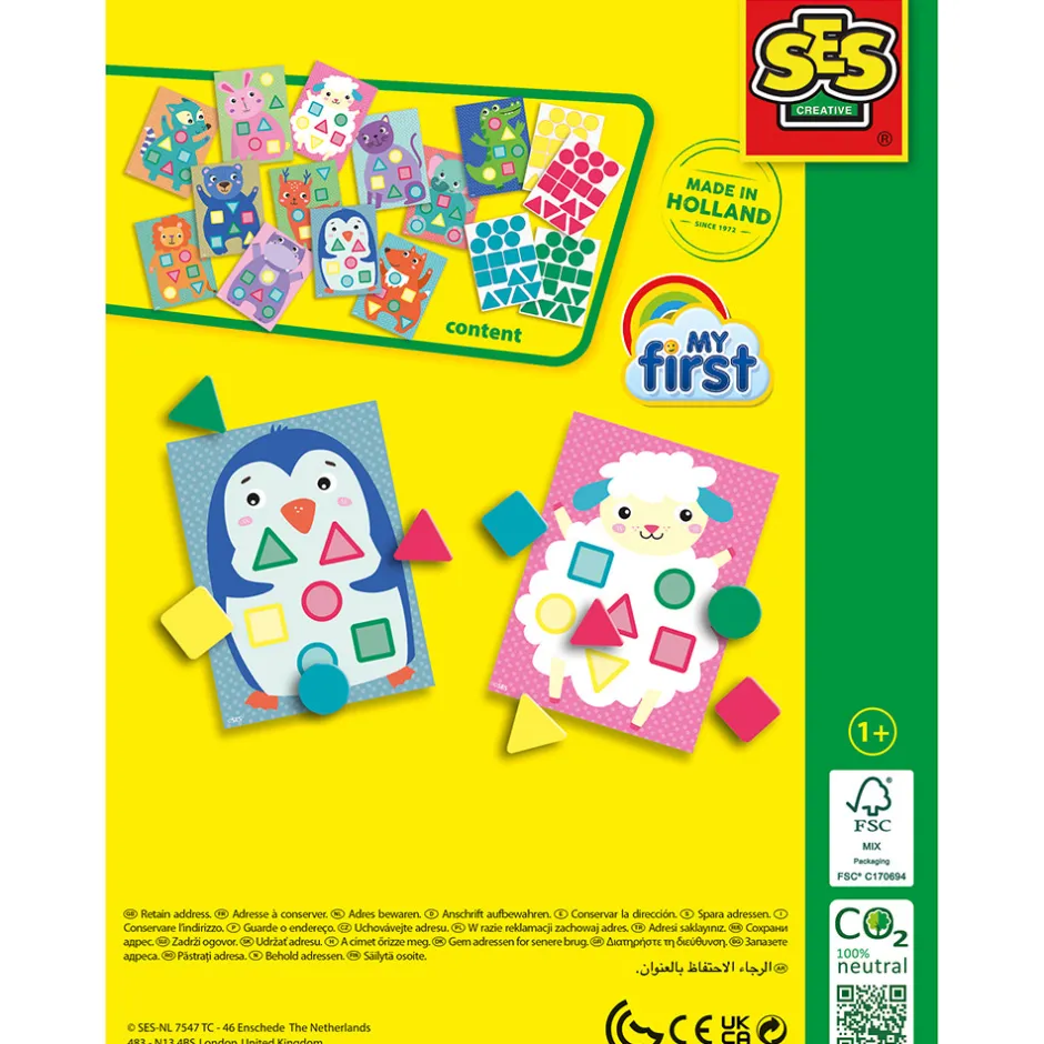 New Min første - Klistermærkemosaik Kreasæt