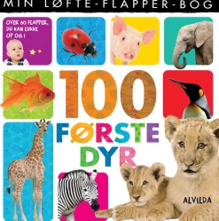 New Min løfte-flapper-bog - 100 første dyr Børn Børnebøger