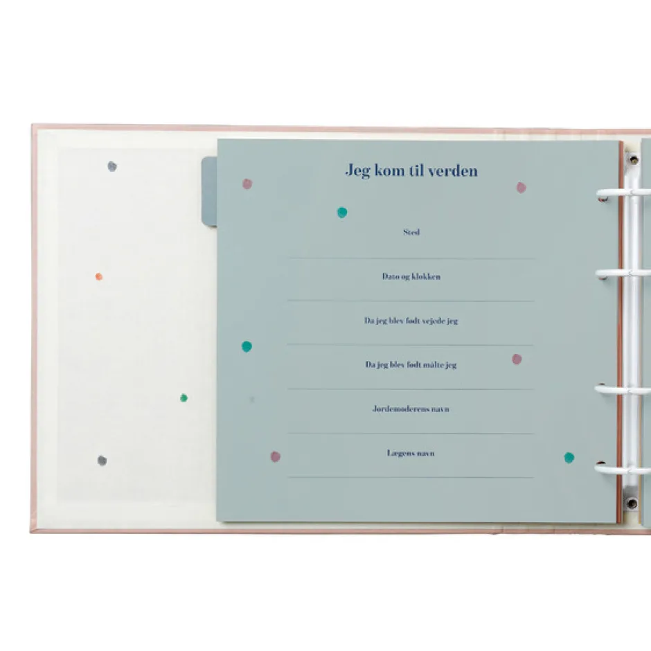 Discount Mine første år - Minder Og Gemmer - Blå Barnets Bog