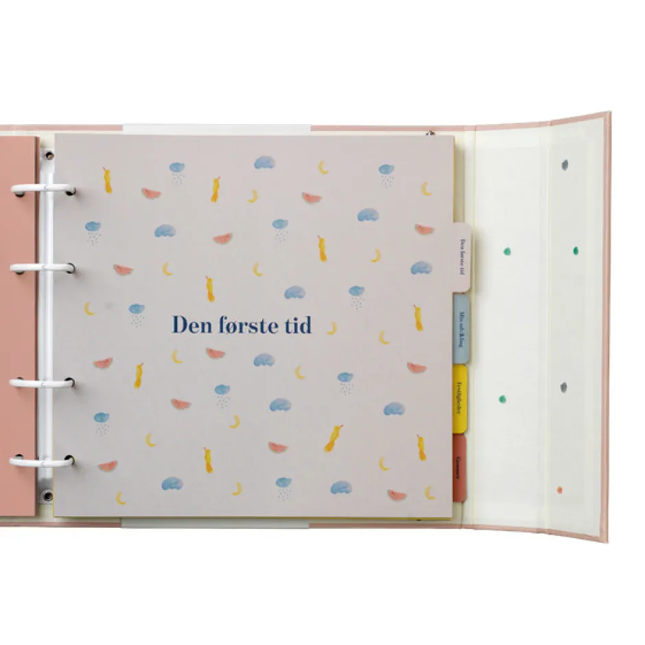 Discount Mine første år - Minder Og Gemmer - Blå Barnets Bog