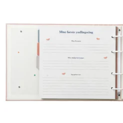 Discount Mine første år - Minder Og Gemmer - Blå Barnets Bog