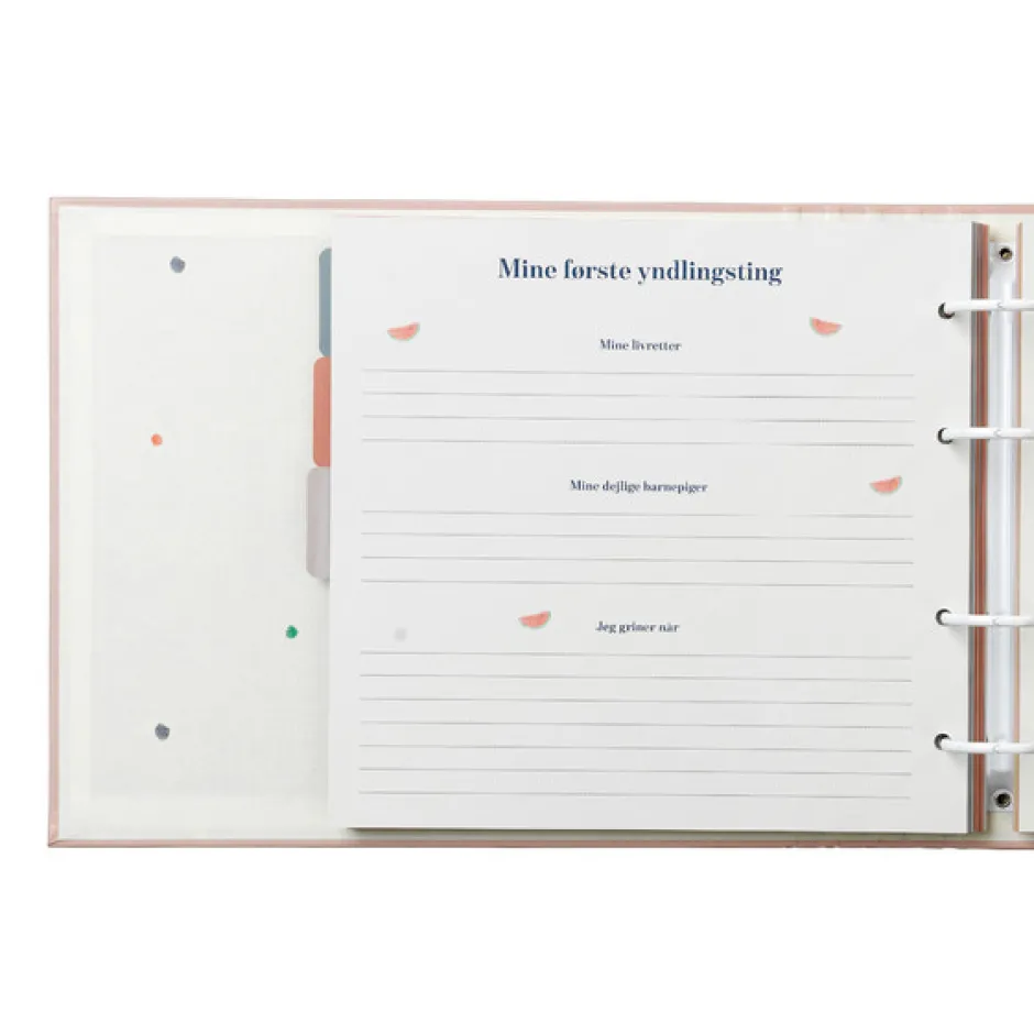 Discount Mine første år - Minder Og Gemmer - Blå Barnets Bog