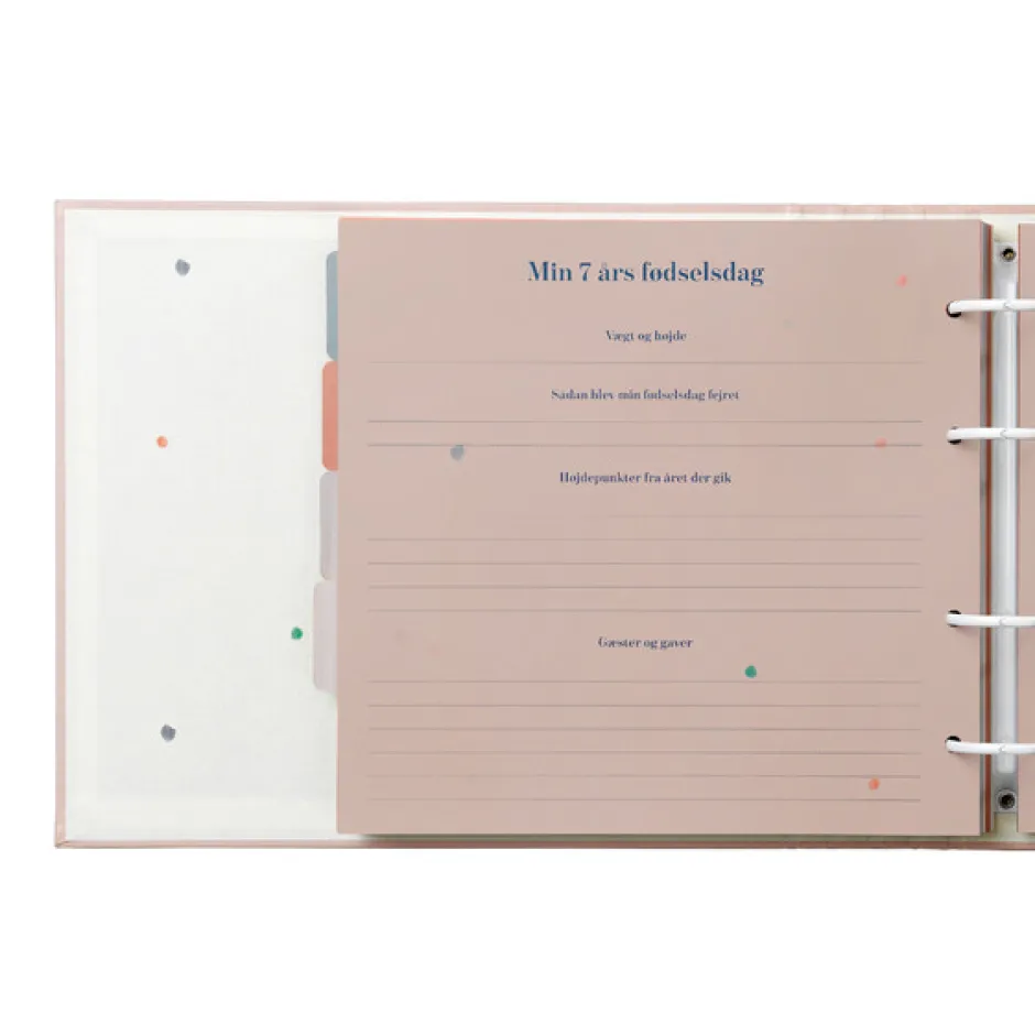 Discount Mine første år - Minder Og Gemmer - Blå Barnets Bog