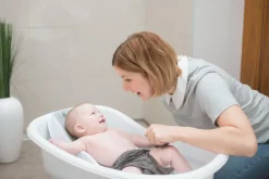 Clearance Mini Badesupport - grå Badekar, Stativer & Badestole