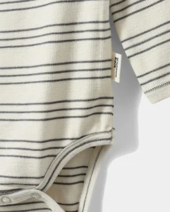 Clearance Miro Body - Anitque white Bodystocking Langærmet