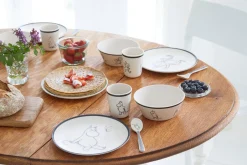 Clearance Moomin Melamine 5 pcs Mealtime set Service