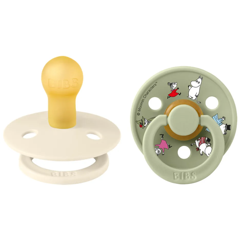 Hot Moomins Colour Sut 2pk Latex Str 1 - Ivory Sutter