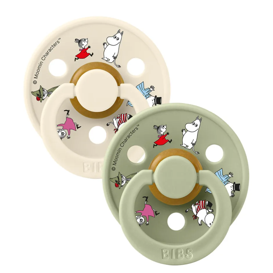 Hot Moomins Colour Sut 2pk Latex Str 1 - Ivory Sutter