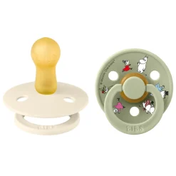 Outlet Moomins Colour Sut 2pk Latex Str 2 - Ivory Sutter
