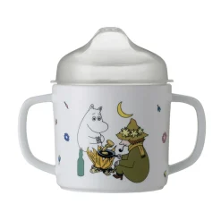 New Mumi tudekop med dobbelt håndtag Træningskopper Og Flasker