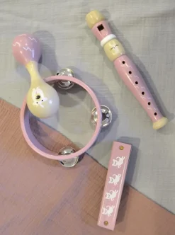 New Musiksæt - pink Musiklegetøj