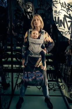 Outlet Rise - silver grey Bæreseler & Vikler