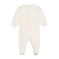 Sale Natdragt med lynlås og fod - Marshmallow Natdragter|Heldragter M. Fod