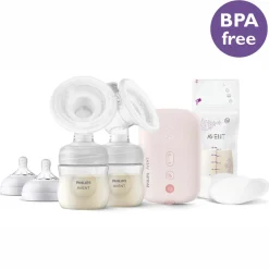 Hot Natural Motion, dobbelt elektrisk brystpumpe Brystpumper