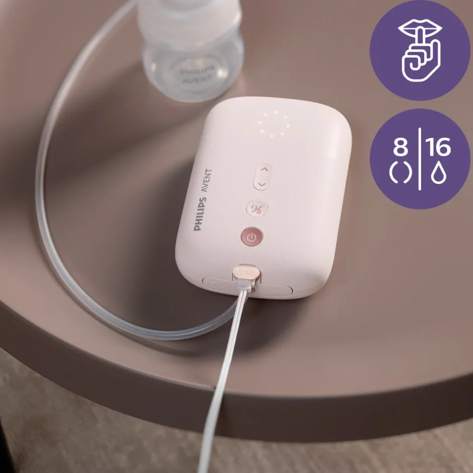 Hot Natural Motion, dobbelt elektrisk brystpumpe Brystpumper