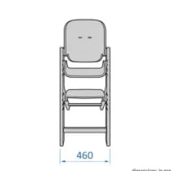 Best Nesta højstol - Hvid Børn Højstole Uden Tilbehør