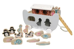 Outlet Noahs Ark træk putteboks - FSC® Figurer|Puttekasser